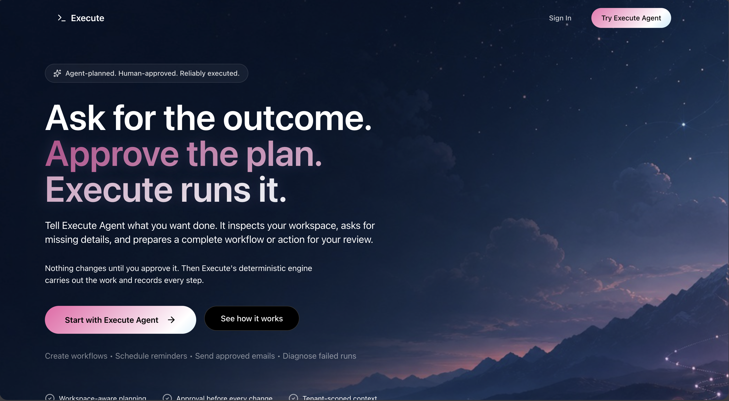 Execute product preview